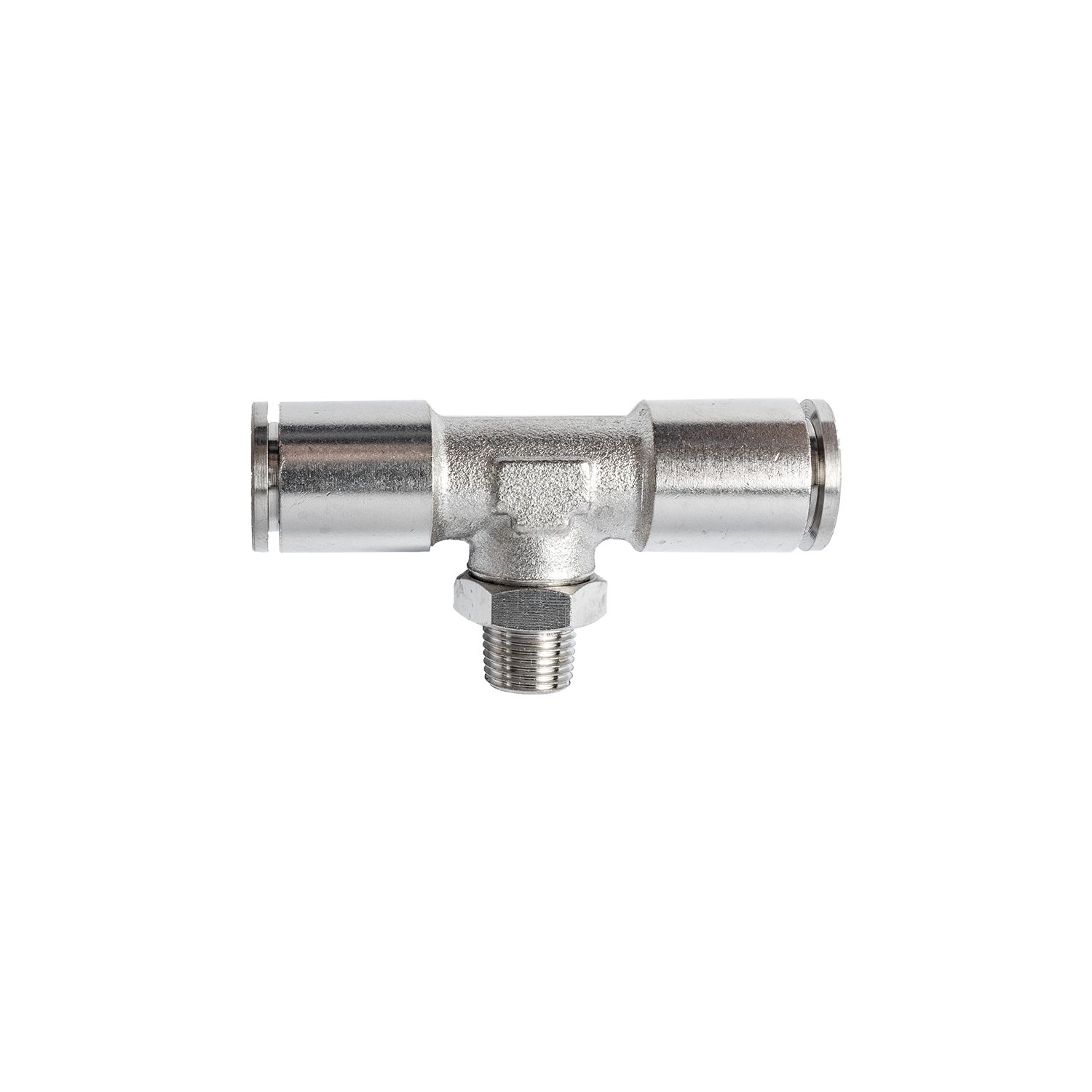 Metal Pu Fitting T-joint 10mm 1/8' M